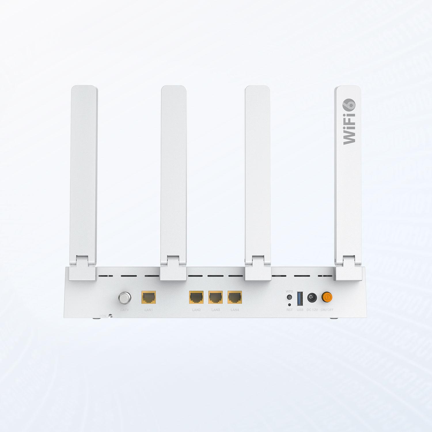 New-gen Wi-Fi 6(AX3000) CATV ONT-Model: V2804AX30(T)-A