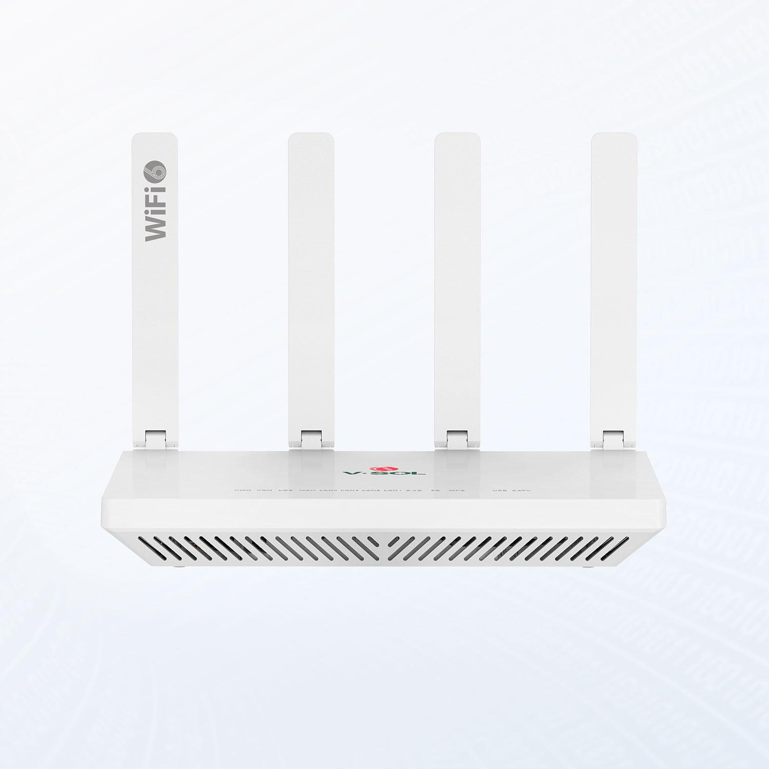 New-gen Wi-Fi 6(AX3000) CATV ONT-Model: V2804AX30(T)-A