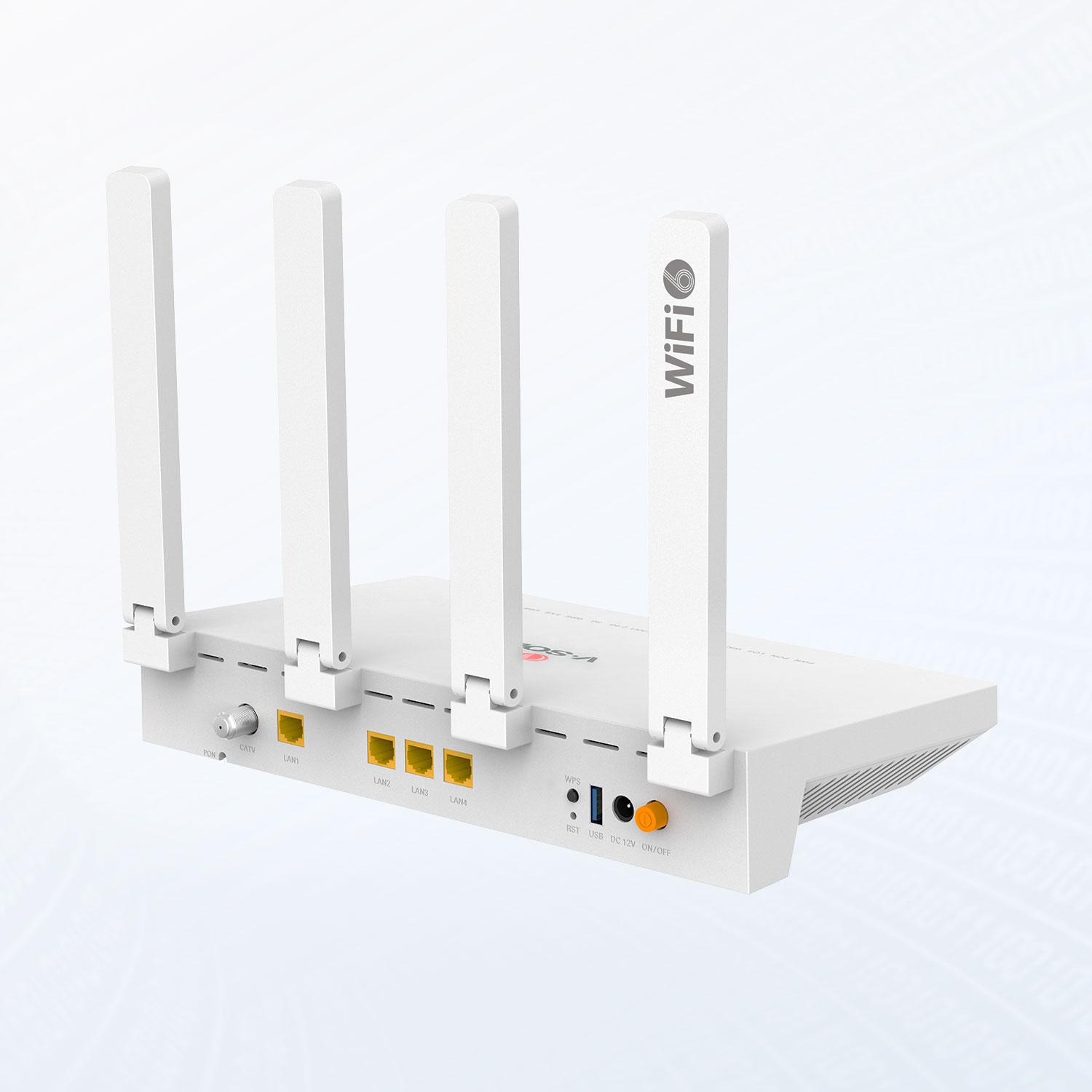 New-gen Wi-Fi 6(AX3000) CATV ONT-Model: V2804AX30(T)-A